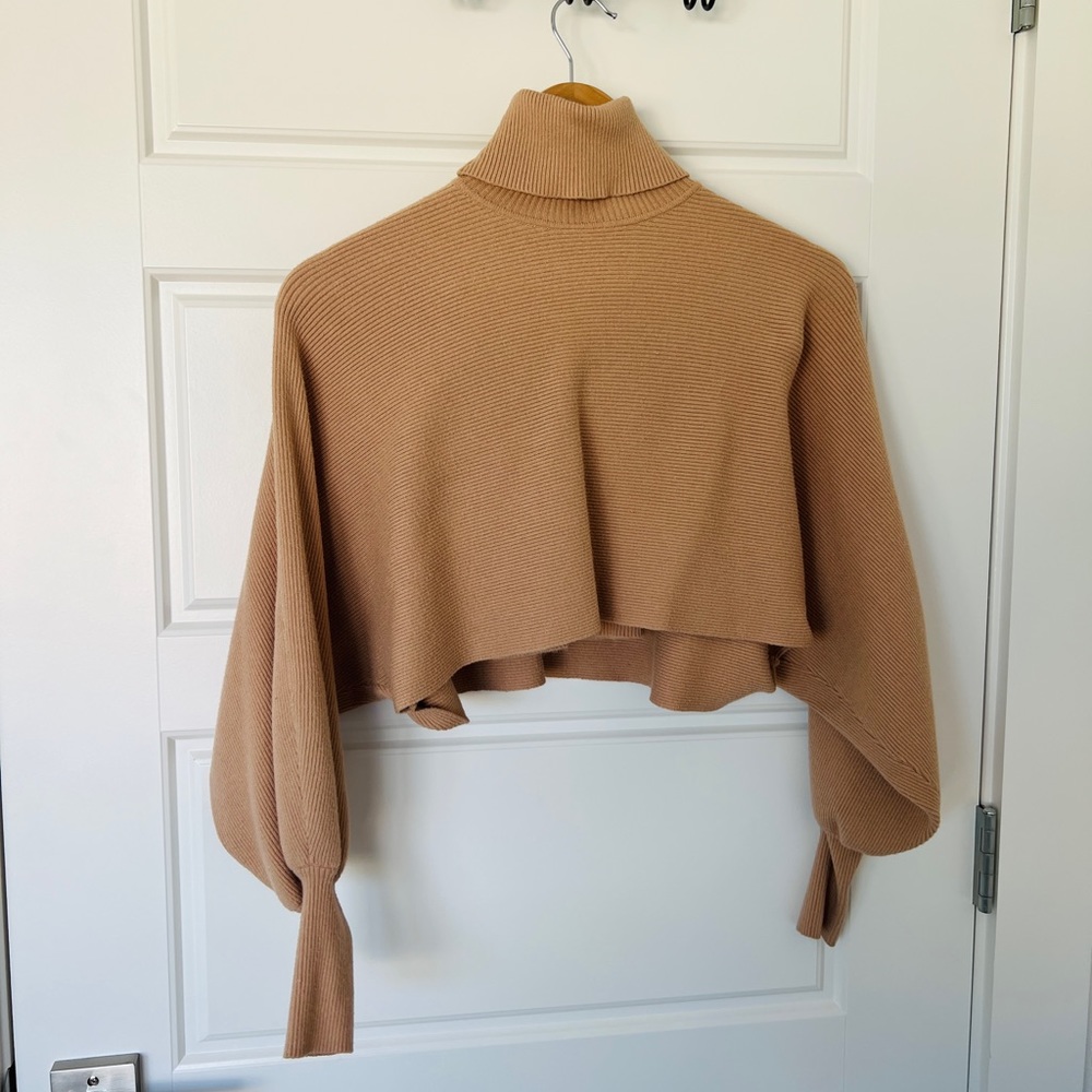 Knit Co-Ord Ribbed Tan Set - Picture 2 of 7